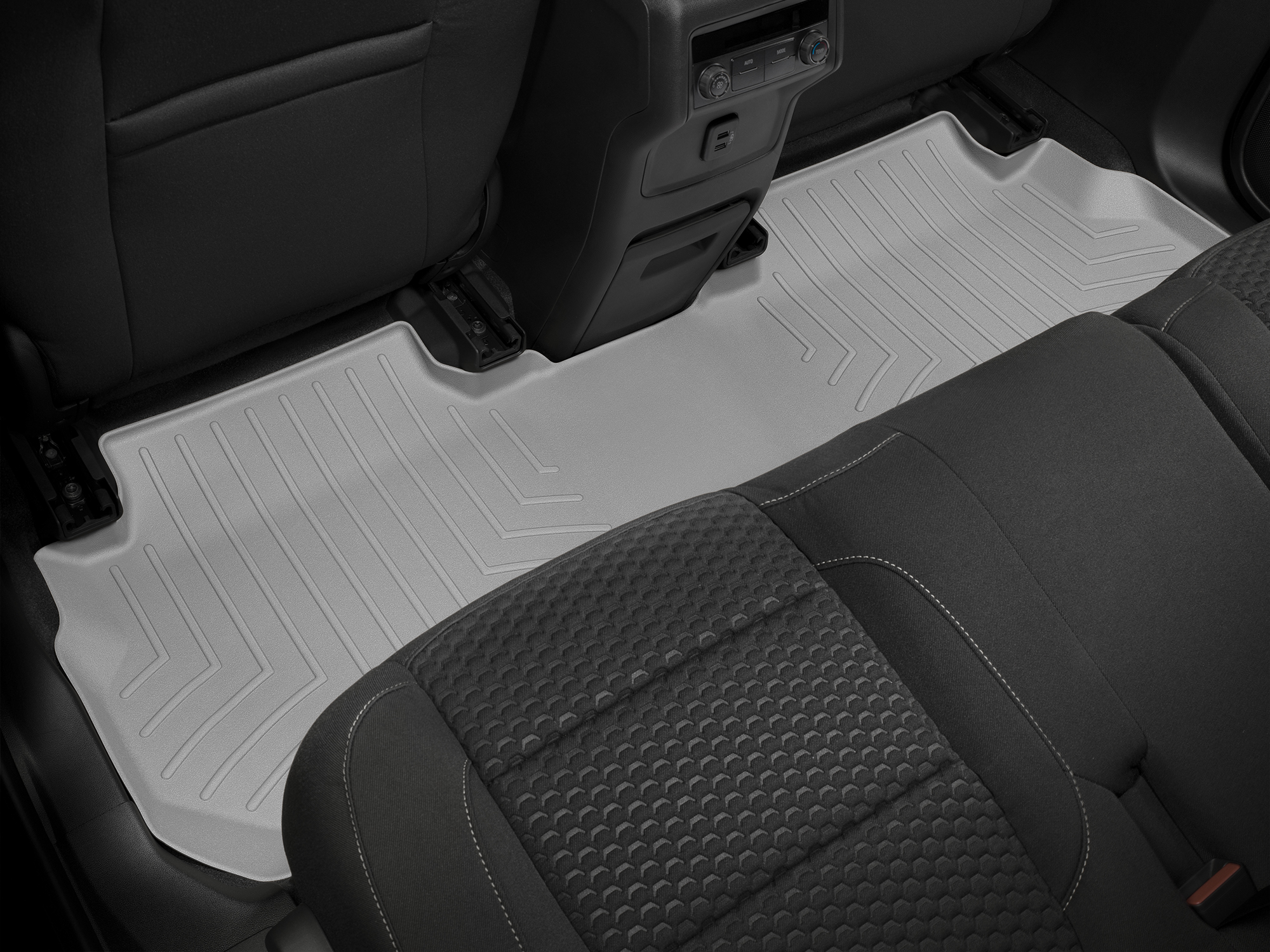 WeatherTech Floor Mats FloorLiner for GMC Acadia w/ Bench 2017 Grey