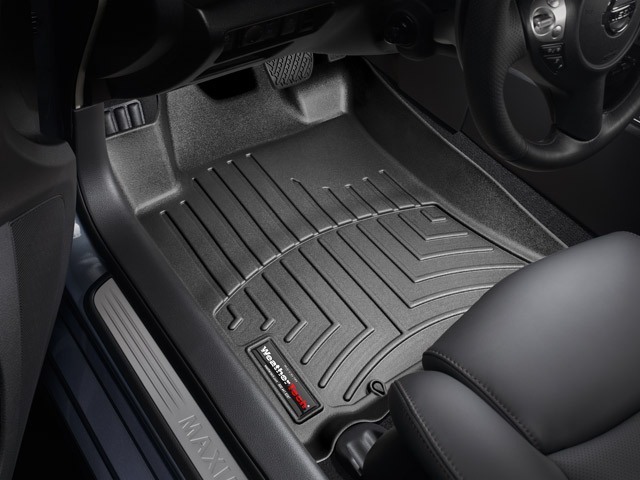 WeatherTech Floor Mats FloorLiner for Nissan Maxima - 2009-2014 - Black ...