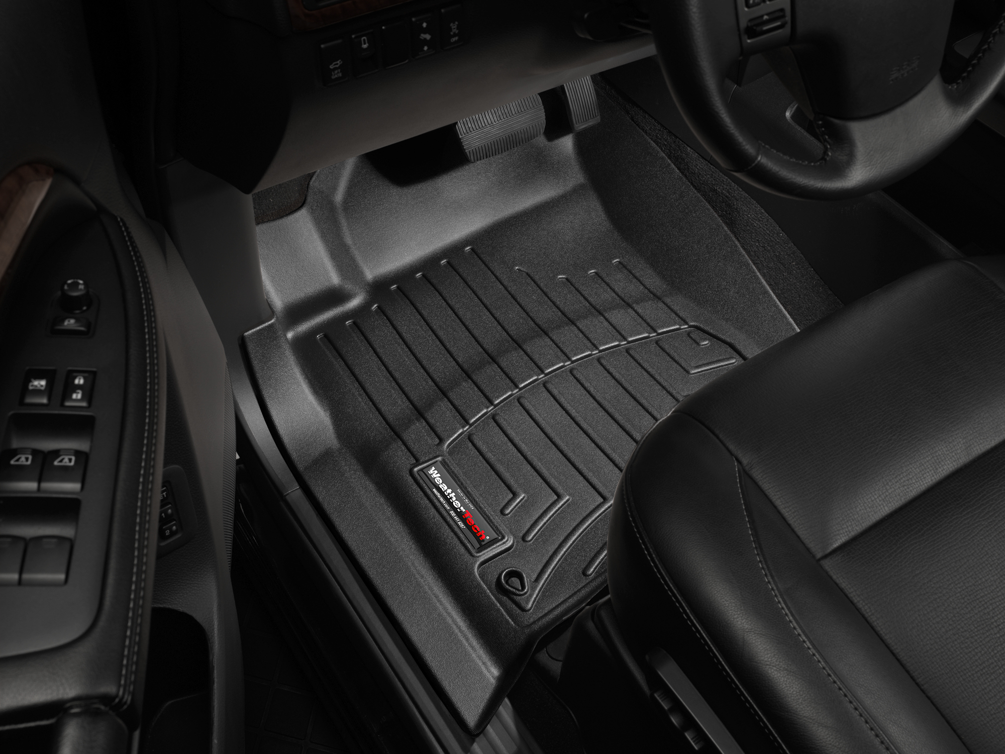 WeatherTech Floor Mats FloorLiner for Nissan Armada - 2008-2015 - Black ...