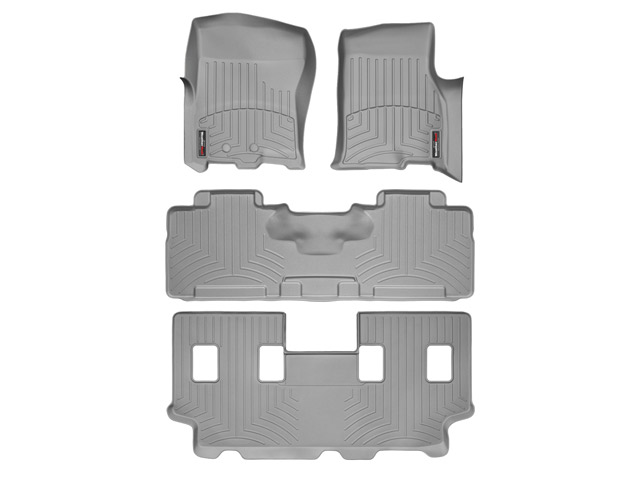 Gray rubber floor mats for 2005 ford expedition #5