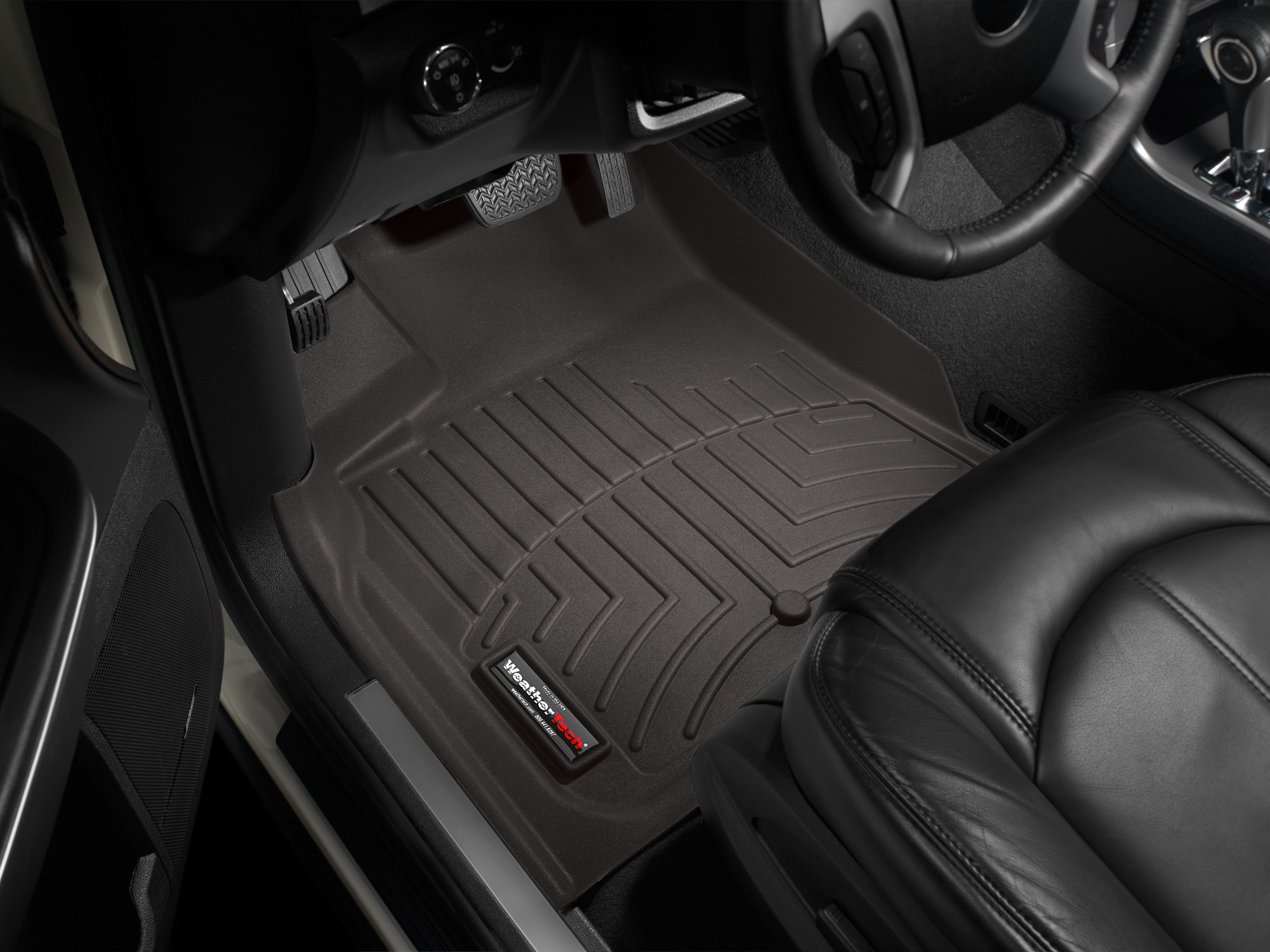 WeatherTech Floor Mats FloorLiner for Buick Enclave w/ Bench - 2008 ...