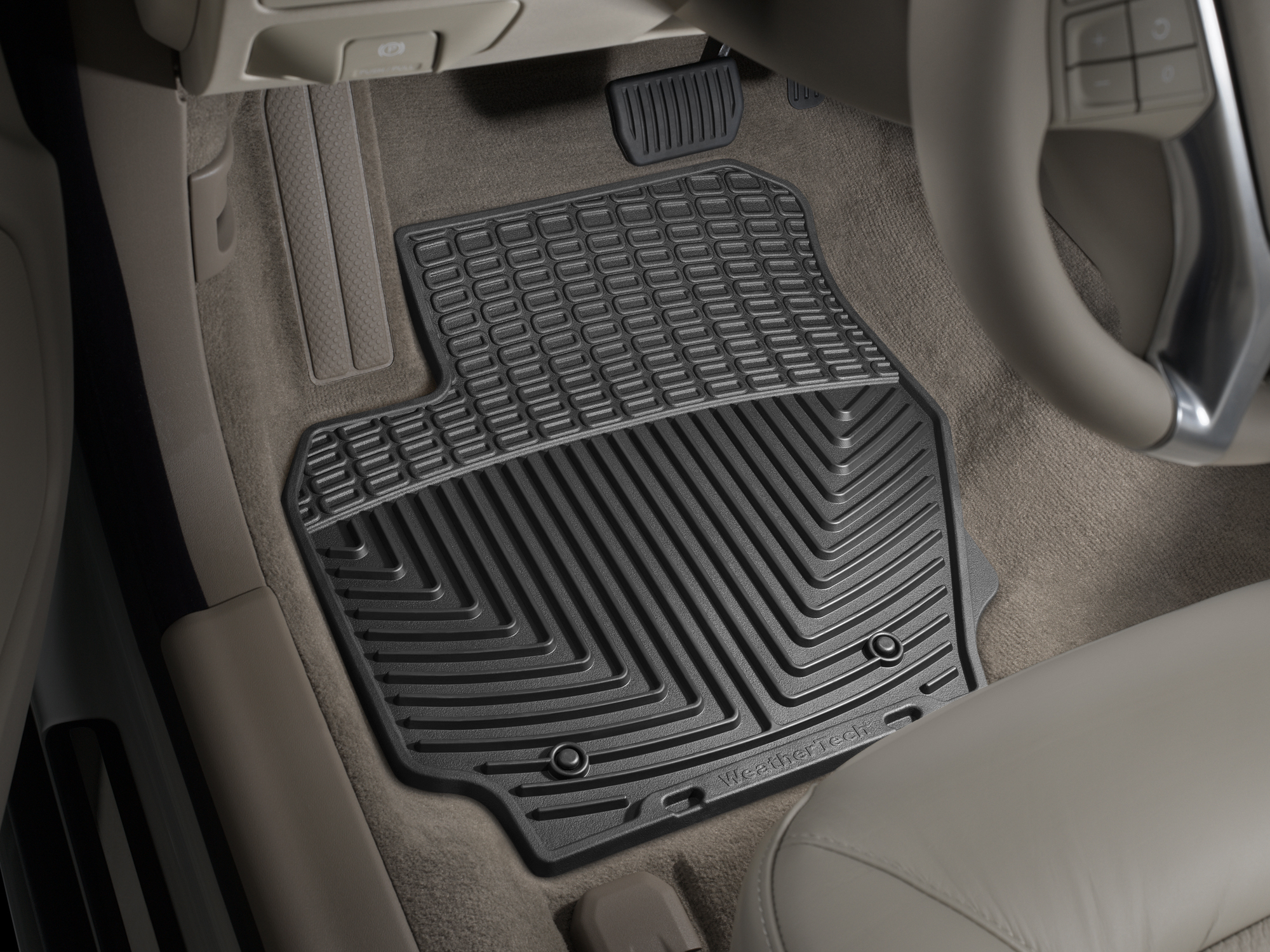 WeatherTech All-Weather Floor Mats for Volvo S60 - 2011-2016 - Black | eBay